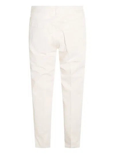 Lardini Button-fly Cotton Jeans In Neutral