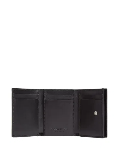 Dsquared2 Leather Wallet In Black