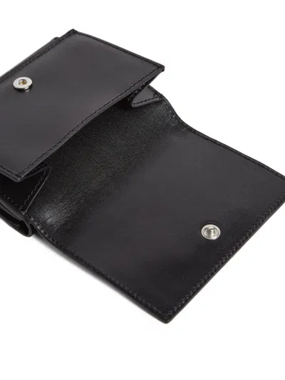 Dsquared2 Leather Wallet In Black