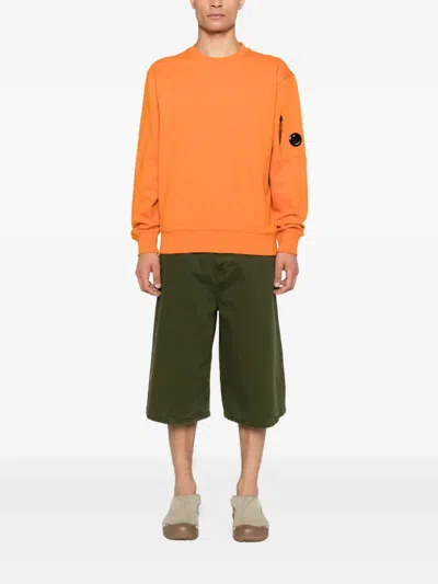 C.p. Company Sweatshirt C. P. Company Men Color Orange In Orange