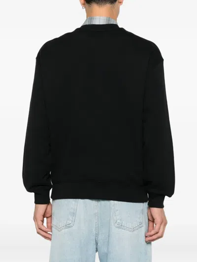 Maison Kitsuné Maison Kitsune Classic Pullover Sweater For Men In Black