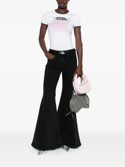 Diesel Flare Jeans In Black