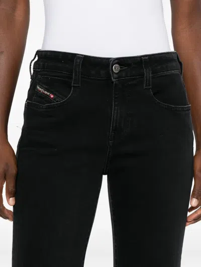Diesel Flare Jeans In Black