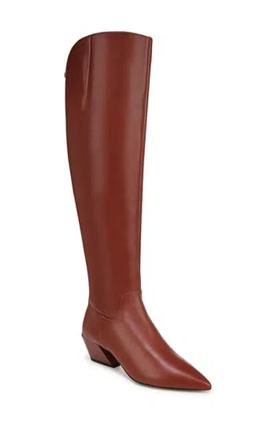 Sarto By Franco Sarto Gwyn Pointed Toe Over The Knee Boot In Brown