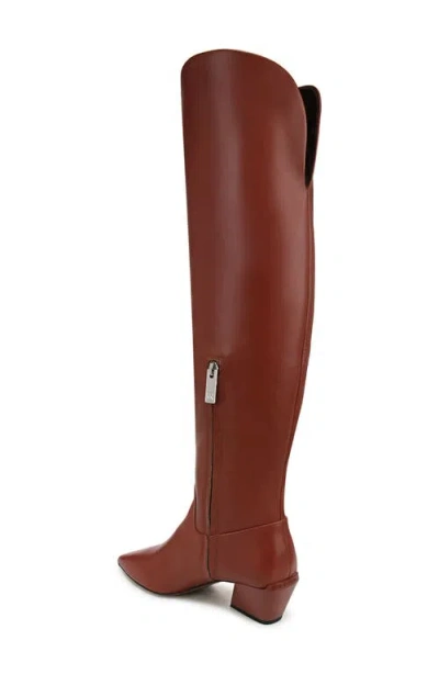 Sarto By Franco Sarto Gwyn Pointed Toe Over The Knee Boot In Brown