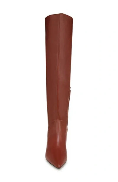 Sarto By Franco Sarto Gwyn Pointed Toe Over The Knee Boot In Brown