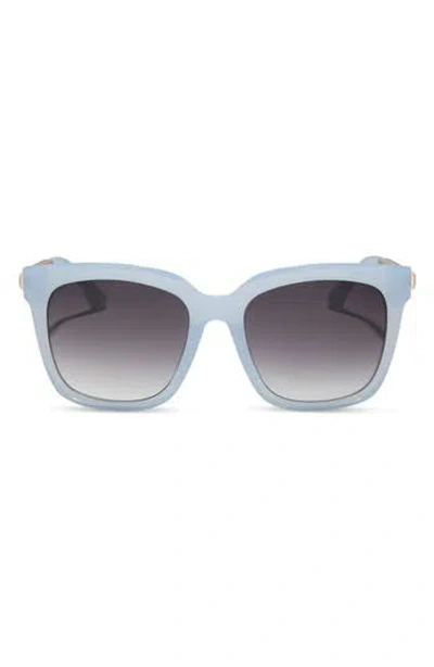 Diff 54mm Square Sunglasses In Blue