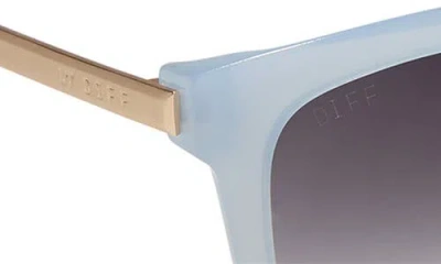 Diff 54mm Square Sunglasses In Blue