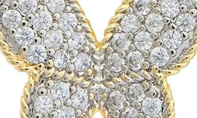 Juvell 18k Plated Diamond Cz Studs In Multi