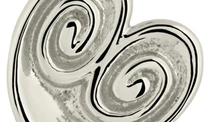 Sterling Forever Palmier Pendant Necklace In Metallic