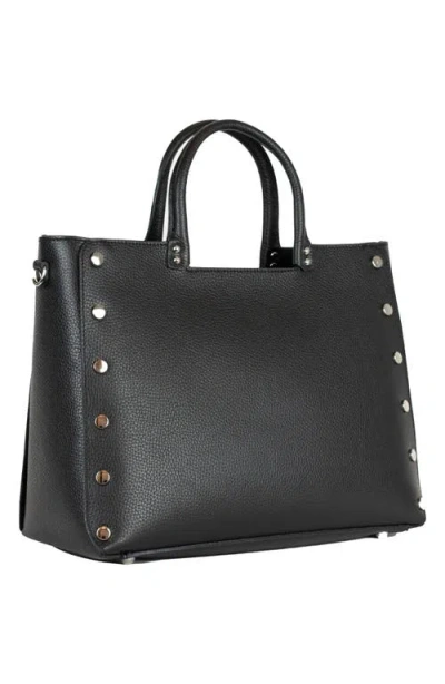 Persaman New York Studded Tote In Black