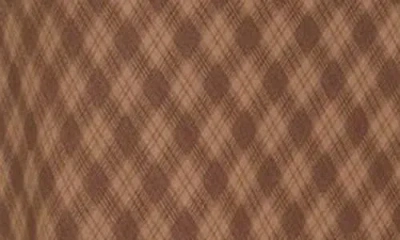 Blu Pepper Bias Cut Plaid Midi Dress In Multi