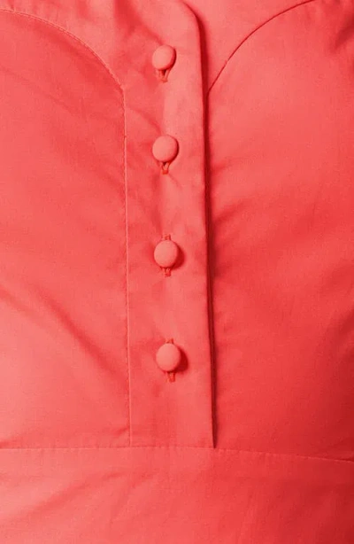 Flying Tomato Solid Wide Leg Jumpsuit In Orange