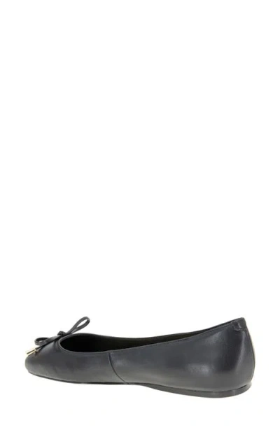 Bcbg Hartly Cap Toe Ballet Flat In Black