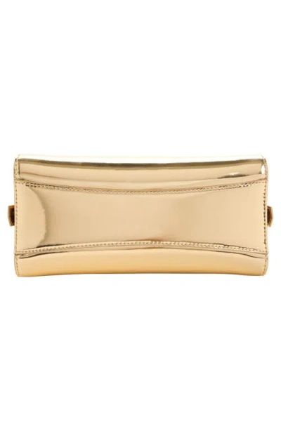 Givenchy Antigona Mini Top-handle Bag In Mirror Laminated Leather In Gold