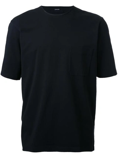Lemaire Patch Pocket T-shirt In Black