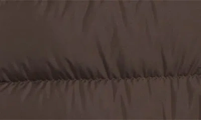 Moncler Chocolate Polyester Treompan Sleeveless Down Jacket In Brown