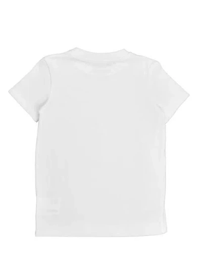 Rufflebutts Boys Short Sleeve Basic Tee In White