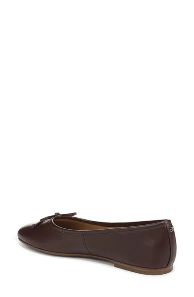 Sam Edelman Women's Alie Leather Ballet Flats In Brown