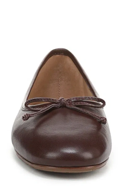 Sam Edelman Women's Alie Leather Ballet Flats In Brown