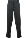 KOLOR KOLOR STRAIGHT LEG TROUSERS - BLACK,16WCMP0210111756805