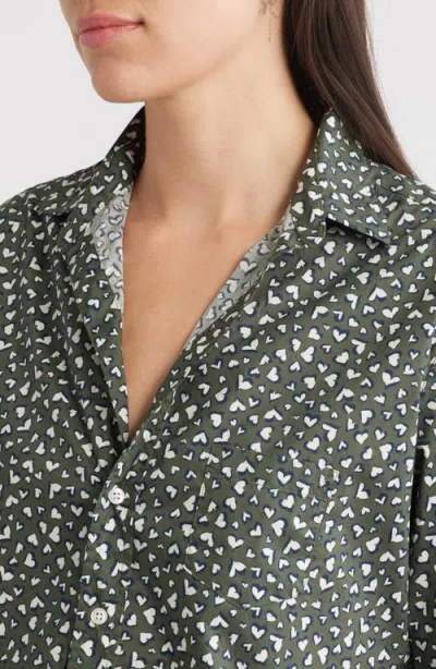 Frank & Eileen Eileen Relaxed Button-up Shirt In Green