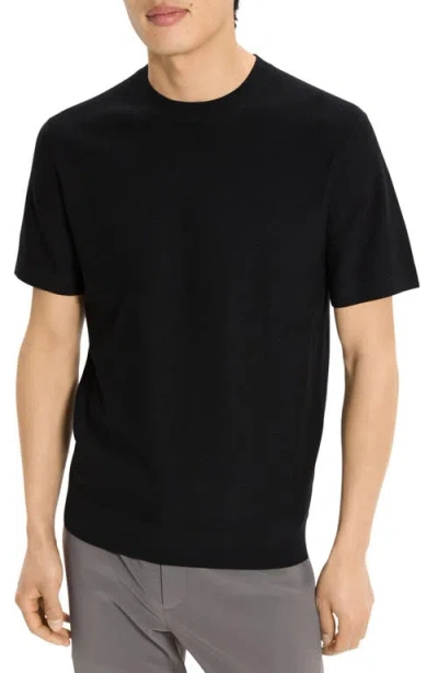 Theory Soris T-light Crewneck T-shirt In Black
