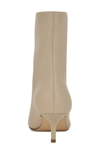 Nine West Women's Charma Kitten Heel High Ankle Booties In Neutral