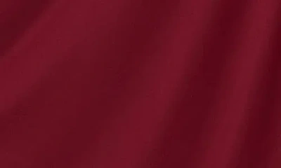 Alex Evenings Petite Empire Waist Dress In Burgundy