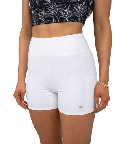 Black Clover Nyx Shorts In White