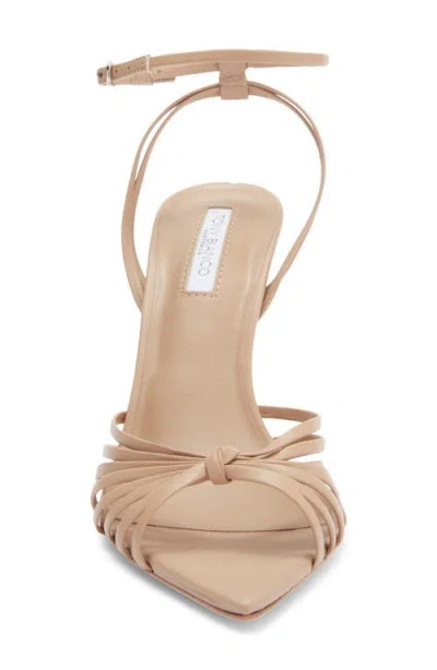 Tony Bianco Maxos Ankle Strap Pointed Toe Sandal In Multi