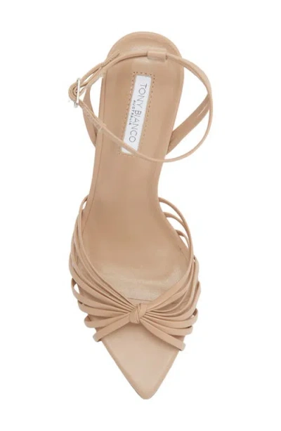 Tony Bianco Maxos Ankle Strap Pointed Toe Sandal In Multi