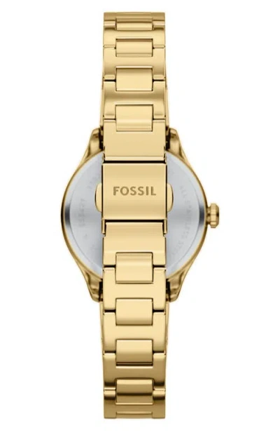 Fossil Women's Gilmore Silver Dial Watch In Gold