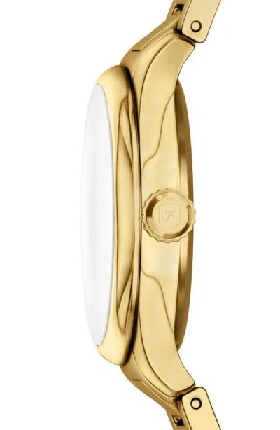 Fossil Women's Gilmore Silver Dial Watch In Gold