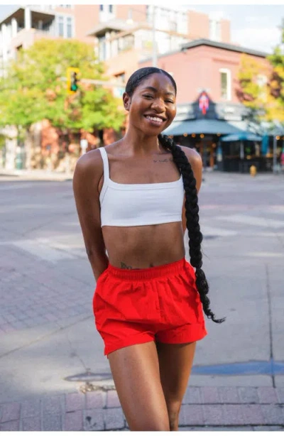 Vitality Surface Run Short In Red