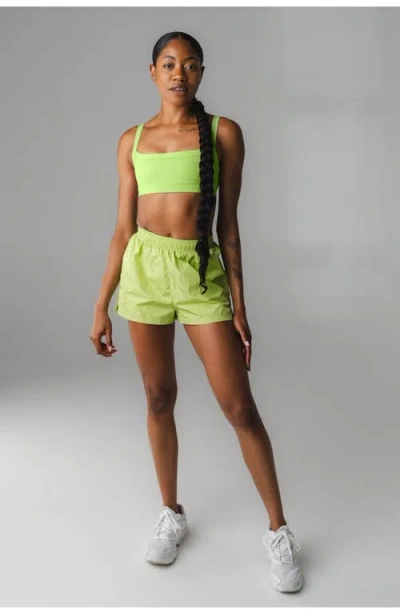 Vitality Surface Run Short In Green