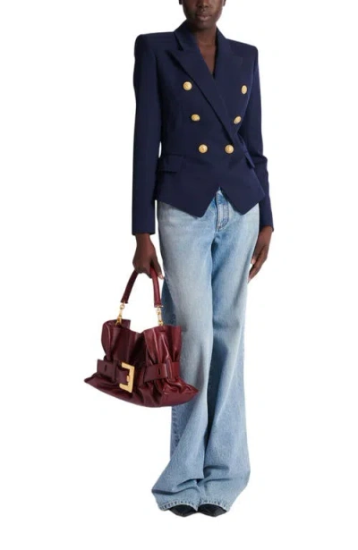 Balmain Jacket  Woman Color Marine In Blue