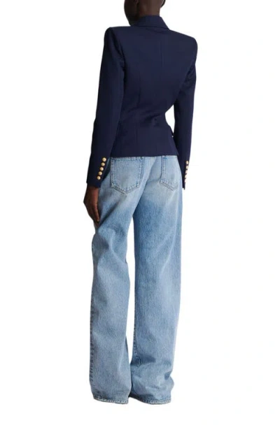 Balmain Jacket  Woman Color Marine In Blue