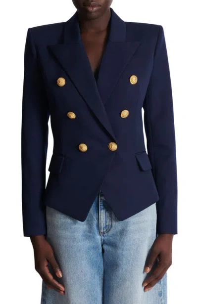 Balmain Jacket  Woman Color Marine In Blue