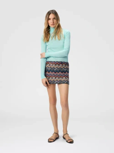 Missoni Minirock Aus Strukturierter Spitze In Multi