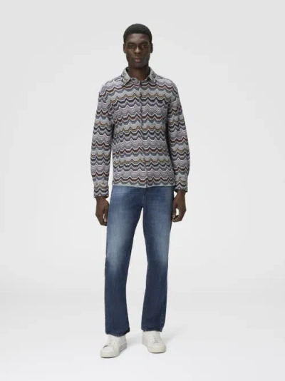 Missoni Langarmhemd Mit Geometrischem Zickzack In Multi