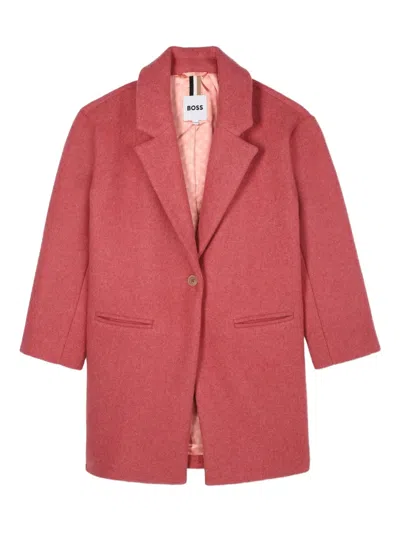 Bosswear Tailored Coat In Brown