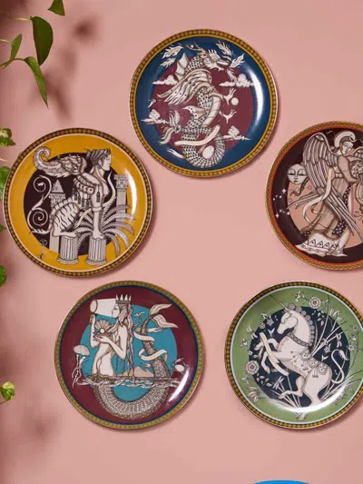 La Doublej Decorative Objects The Sphynx Saffron Uni In Yellow