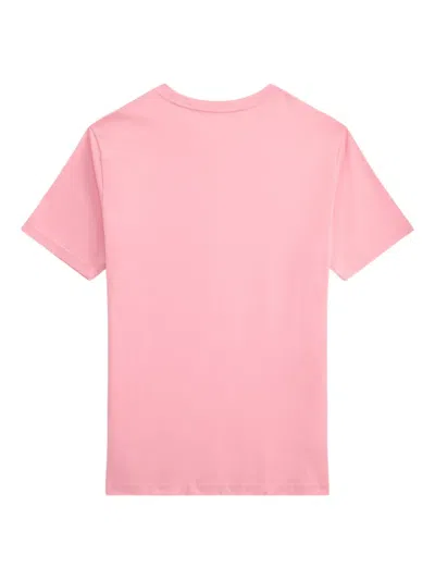Polo Ralph Lauren Polo Pony Print T-shirt In Pink