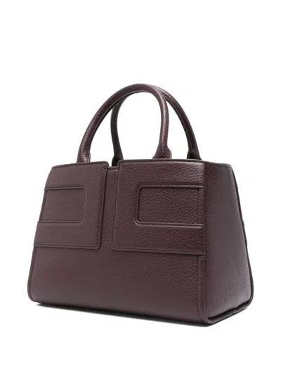 Elisabetta Franchi Double-handle Tote Bag In Red