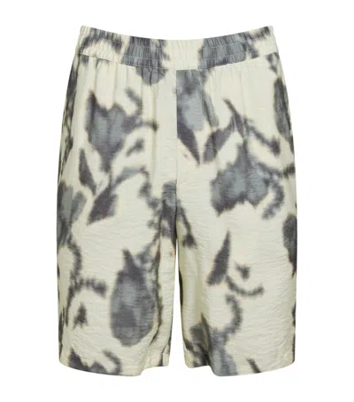 Nn07 Mike Drawstring Shorts In Green