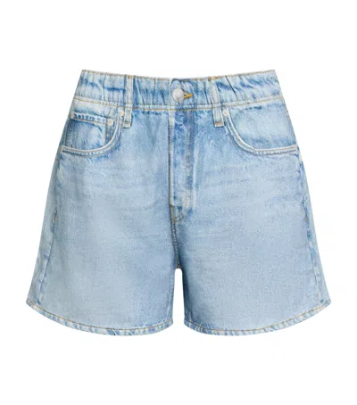 Rag & Bone Miramar Walking Shorts In Blue