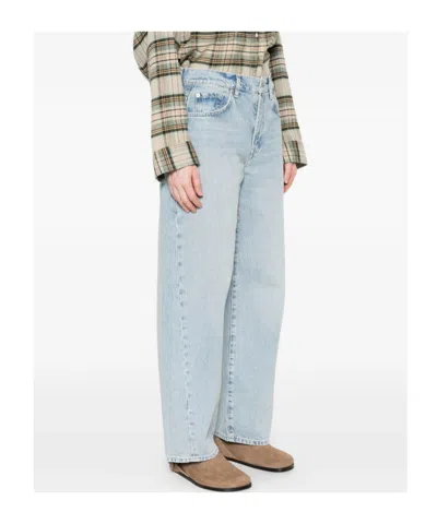 7 For All Mankind Bonnie High-waisted Twisted Jeans Clothing In Blue