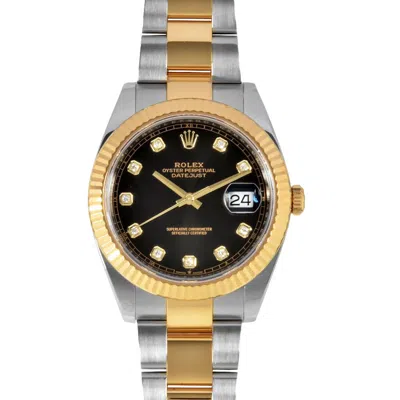 Pre-owned Rolex Stainless Steel Yellow Gold Wristwatch () In Multi