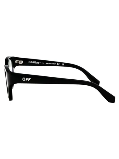 Off-white Black Acetate Glasses In Black